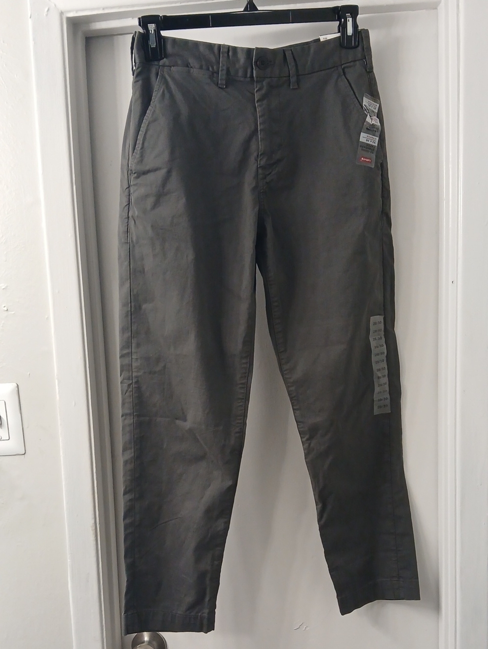 Levi's Men's Charcoal Gray Chino Pants